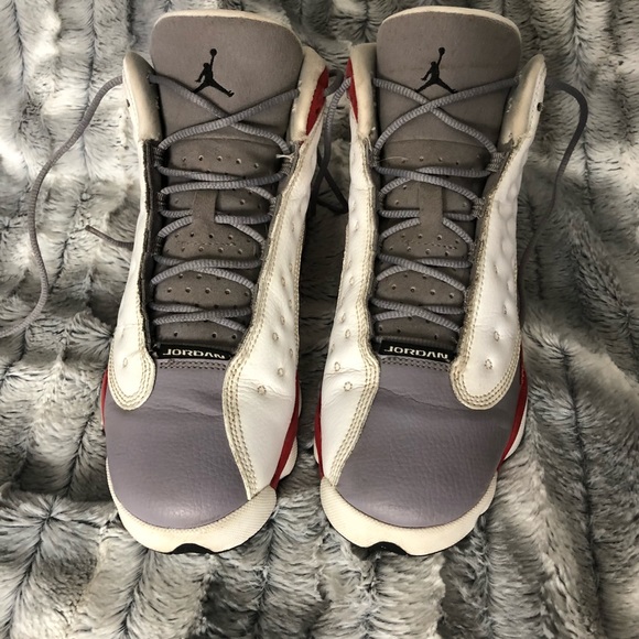 Grey Toe Jordan 13’s size 6.5y - Picture 6 of 7